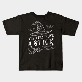 Yes, I Can Drive A Stick Kids T-Shirt